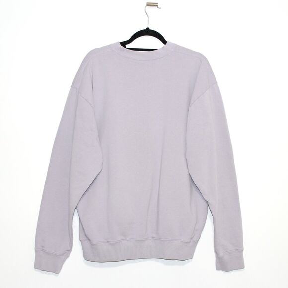 Sporty & Rich Crewneck Sweatshirt in Pale Purple Size Large Made in USA - Picture 3 of 5